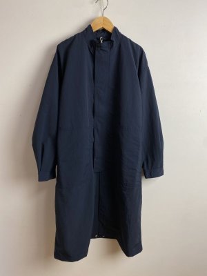 画像1: 30%off 2023SS　NATURAL LAUNDRY　Lナイロン2WAYスイングコート　480；ネイビー　　 (1)