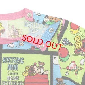 画像5: MY FIRST HYSTERIC　WE CAN FLY総柄 ショートオール　04；ホワイト系 (5)