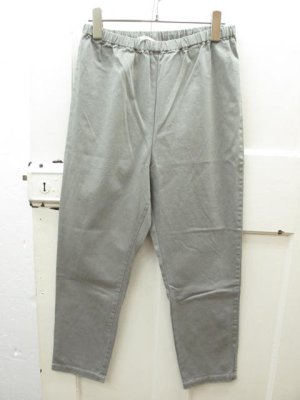 画像1: ☆TUMUGU 　ルーズサテンストレッチ　サルエルストレッチパンツ  GRAY (1)