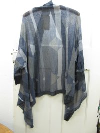 画像2: 60%off　TUMUGU 　ジャガードニット　カーディガン　79；NAVY