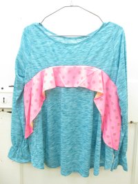 画像2: ★SALE　fafa    CELESTIEL　TOPS　　　 WOMEN'S　　BLUE（3000）