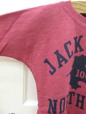 画像2: 70％off     GTH　　シルクネップ天竺　リバーシブル　TEE　13；ワイン  　サイズ；140 (2)