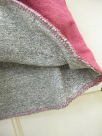 画像3: 70％off     GTH　　シルクネップ天竺　リバーシブル　TEE　13；ワイン  　サイズ；140