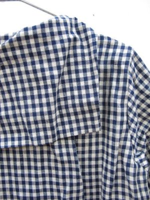 画像2: 70%off VC（ヴェリテクール）　カシュクールセーラーOP　CHECK (2)