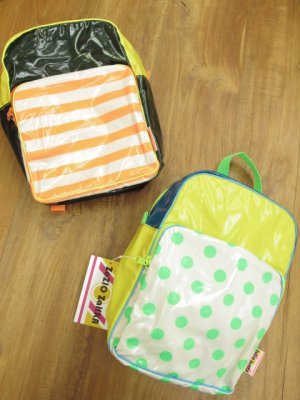 画像1: 50%off ZOZIO（ゾジヲ） 　School Backpack　Dot/Border (1)