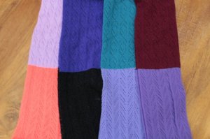 画像4: ☆あちゃちゅむ/ムチャチャ すかしあみ ニーハイソックス  36 (4)