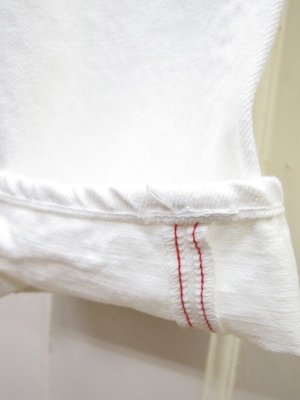 画像4: ☆Sunny side up   5ポケット9分丈ホワイトデニムパンツ   (4)