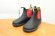 画像1: BLUNDSTONE　サイドゴア ショート丈 ブーツ　　BLACK/RED (1)