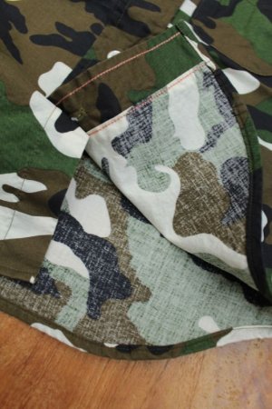 画像3: 60%off　DENIM DUNGAREE　ウッドランド　シーチング　シャツ　9；カーキ　　サイズ；140ｃｍ (3)