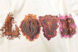 画像2: 70%off　GTH シルクネップテンジク LOVE TEE 　1；シロ　　　サイズ；100 (2)