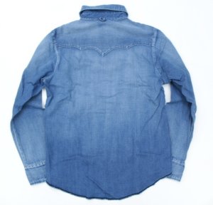 画像4: ☆Sunny side up  WESTERN　SHIRTS　　 STONE WASHED (4)