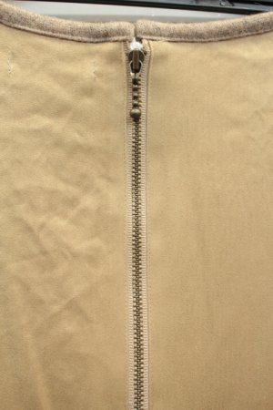 画像4: ★SALE C'est Bien Fait ヌバックウール切り替えワンピース 40;BEIGE (4)