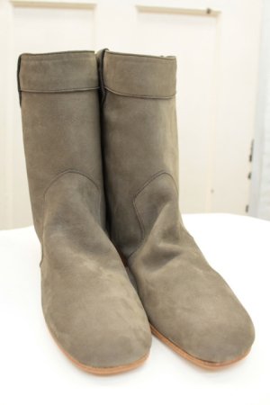 画像5: ☆ FEU D'UN PHARE  レザーブーツ　40；サンドベージュ (5)