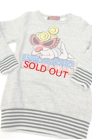 画像1: ★SALE　  HYSTERIC MINI　ウラケリブワンピース　15；グレートップ (1)