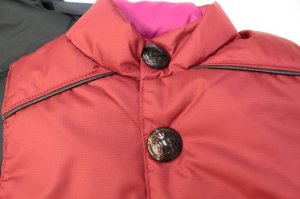 画像2: 70%off　GTH　 ロング　ダウン　ベスト　5；赤　　サイズ；02 (2)