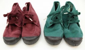 画像7: Cientaシエンタ 　ハイカットスニーカー　/BURDEOS(ワインレッド).BOTELLA（グリーン） (7)