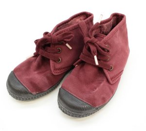 画像3: Cientaシエンタ 　ハイカットスニーカー　/BURDEOS(ワインレッド).BOTELLA（グリーン） (3)