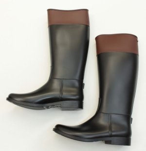 画像2: SALE  igor(イゴール)　CARLA COMBINADO ロングレインブーツ　30；BROWN (2)