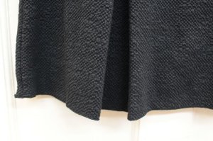 画像2: ★SALE ＢＯＮ VIEUX TEMPS  　綿ツイードスカート　28；BLACK (2)