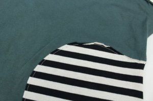 画像2: 50%off ZOZIO(ゾジヲ)Hucha tops     blue green こども-おとな (2)