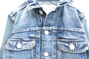 画像2: 　GTH　 ストレッチデニム　JK　4；紺　　サイズ；110 (2)