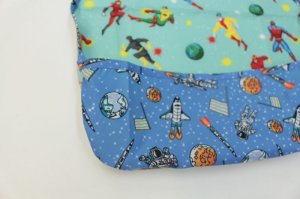 画像2: ☆fafa　FAINA | お食事エプロン　　ミントヒーロー (2)