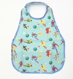 画像5: ☆fafa　FAINA | お食事エプロン　　ミントヒーロー (5)