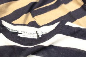 画像3: ★SALE   FITH 　レクレルウールボーダーBIG7部袖Tシャツ　 (3)