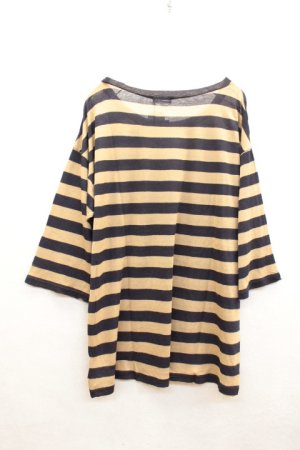 画像5: ★SALE   FITH 　レクレルウールボーダーBIG7部袖Tシャツ　 (5)