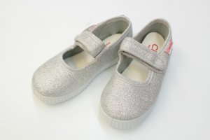 画像2: Cientaシエンタ  ベルクロワンストラップシューズ/lame (2)