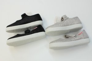 画像5: Cientaシエンタ  ベルクロワンストラップシューズ/lame (5)