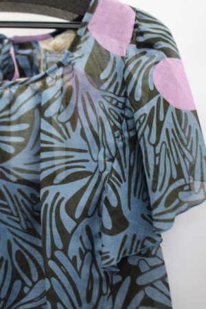 画像2: ★SALE  Bon vieux Temps モダンプリント柄プルオーバー 70;Blue (2)