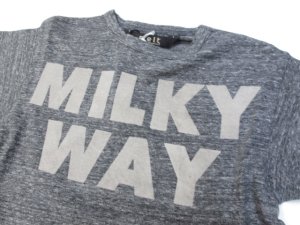 画像3: ★SALE  MELT  MILKY WAY レースエリツキビッグスリーブTEE 17;チャコール (3)