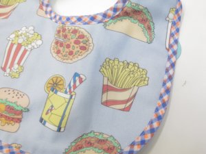 画像2: ☆fafa　AFANASIY | ビブ -スタイ　カラー；ブルーフード (2)