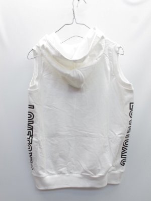 画像4: SALE  LOVEtoxic ラブトキシック チャンピオンノースリパーカー ホワイト (4)