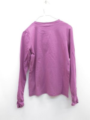 画像3: SALE  by LOVEIT 袖シャーリング長袖Tシャツ 60;パープル (3)