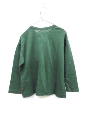 画像3: 70%off    GTH ギャクスラブテンジク ヘンケイ プルオーバー 9分袖 8;グリーン  サイズ;130 (3)