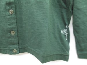 画像2: 70%off    GTH ギャクスラブテンジク ヘンケイ プルオーバー 9分袖 8;グリーン  サイズ;130 (2)