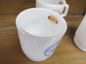 画像3: ☆DD*mickey Fire-King ファイヤーキング MIKL GLASS マグカップ (3)