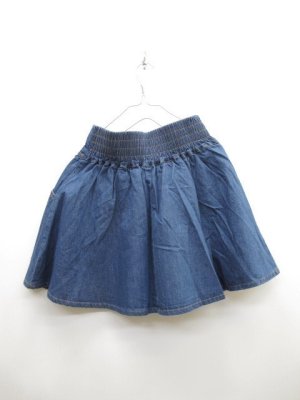 画像3: SALE  LOVEtoxic ラブトキシック 花刺繍スカパン 50;紺 (3)