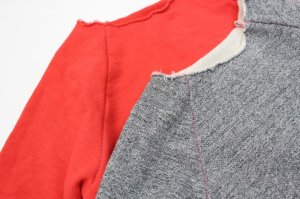 画像3: 50%off  GTH　ビンテージウラケ　カットオフ　プルオーバー　　17；チャコール　　サイズ；130 (3)