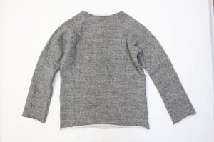 画像2: 50%off  GTH　ビンテージウラケ　カットオフ　プルオーバー　　17；チャコール　　サイズ；130 (2)