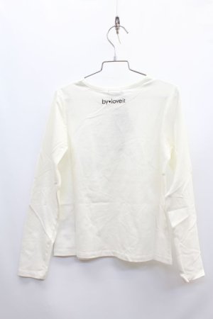 画像3: SALE  by LOVEIT レギュラーロンT  03;オフホワイト (3)