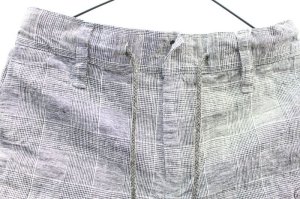 画像2: 70%off　　GTH　　メンアサチェック　SPN　　ヒザ上丈　17；チャコール　　サイズ；01 (2)