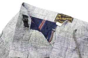 画像4: 70%off　　GTH　　メンアサチェック　SPN　　ヒザ上丈　17；チャコール　　サイズ；01 (4)