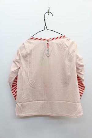 画像5: ★SALE  MELT シャーリング9ブソデブラウス  5;赤 (5)