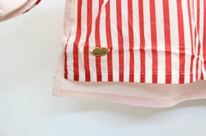 画像3: ★SALE  MELT シャーリング9ブソデブラウス  5;赤 (3)