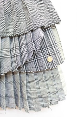 画像2: SALE 　by LOVEIT　ダンプリーツスカート　80；クロ (2)