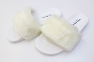 画像3: henry & henry ヘンリーヘンリー  180VISONE フェイクファーサンダル  (3)