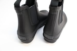 画像2: SALE HUNTER  オリジナル チェルシー ブーツ レインブーツ  BLACK   長靴  (2)